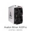 Buy Canaan Avalon A15 Pro 218T 3662W Bitcoin Miner